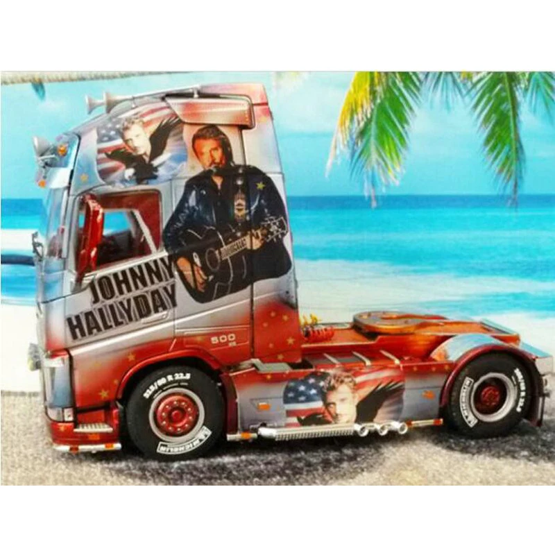 

Y109 YIKEE Singer truck diamond painting,5d diy diamond painting crystal,diamond painting sale