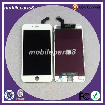 

DHL free shipping 10pcs/lot high quality lcd with touch screen assembly for iphone 6 black or white color