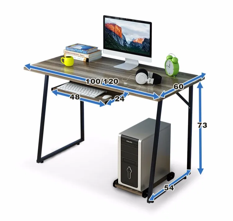 Высокое качество, простой модный компьютерный стол, офисный, для дома, для учебы, письменный стол, для ноутбука, настольный компьютер
