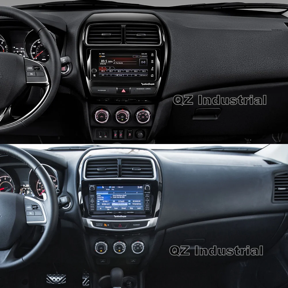 Perfect QZ industrial HD 10.1inch Android 8.1 T3 car dvd player For Mitsubishi ASX with GPS 3G 4G WIFI Radio BT SWC RDS Stereo Navi Map 5