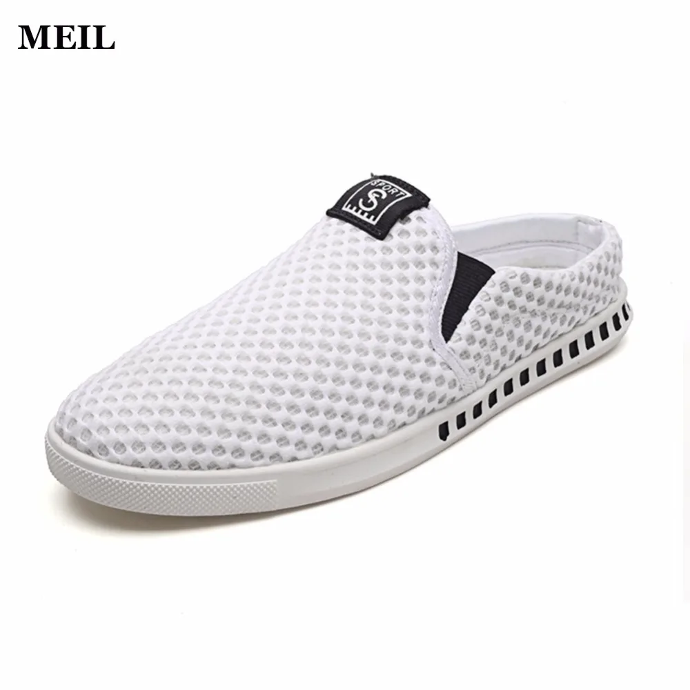 

2018 High Quality Leather Casual White Mens Shoes Loafers Man