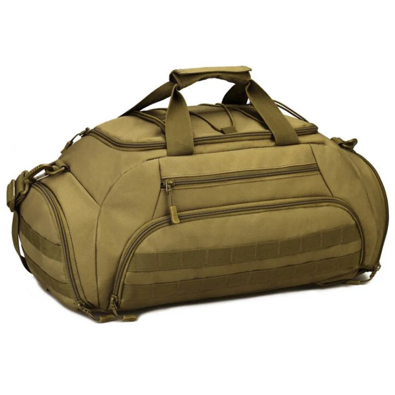 LJL-Протектор Плюс дорожная сумка 35Л большая вместительность багажные дорожные сумки многофункциональный рюкзак для кемпинга - Цвет: Brown
