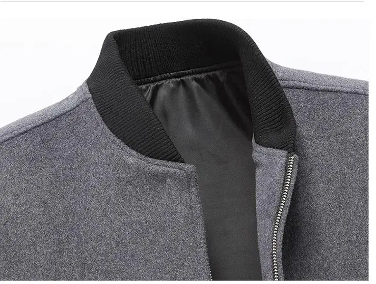 BATMO Новое поступление осенне-зимние высококачественные шерстяные куртки для мужчин, зимнее пальто, мужские куртки MN2018
