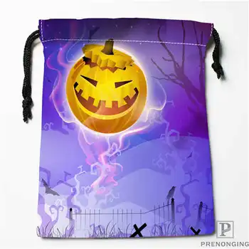 

Custom Printing happy Hallows (1 Drawstring Shopping Bags Travel Storage Pouch Swim Hiking Toy Bag Unisex Multi Size19-01-04-60
