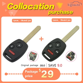 

Remote key 313.8 Mhz with ID46 chip for Honda accord 2003 2004 2005 2006 2007 OUCG8D-380H-A