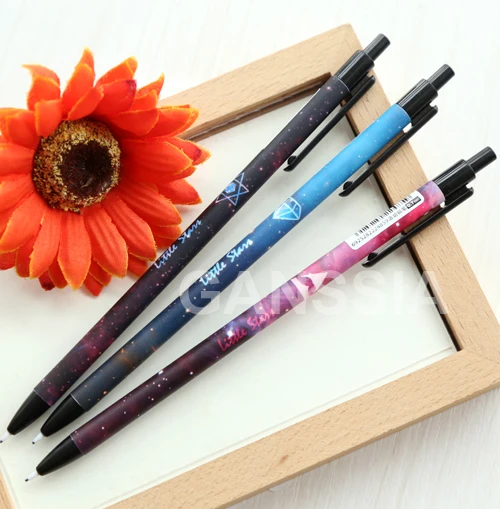 1PC Starry pattern printed mechanical pencil Novelty style writing