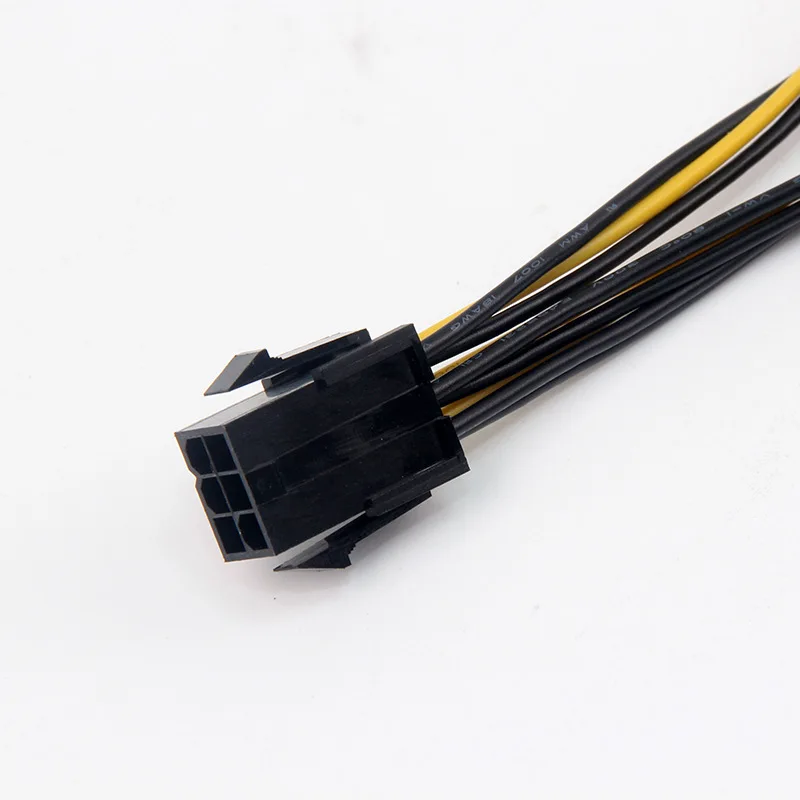 6 дюймов 3 x Molex 4 контактный на PCI Express Видеокарта Pci e ATX PSU кабель преобразователя