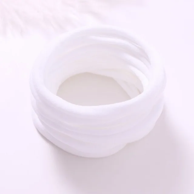 Bulk Baby Nylon Headbands Skinny 30 Pieces Ultra Soft Stretchy Elastic Headbands