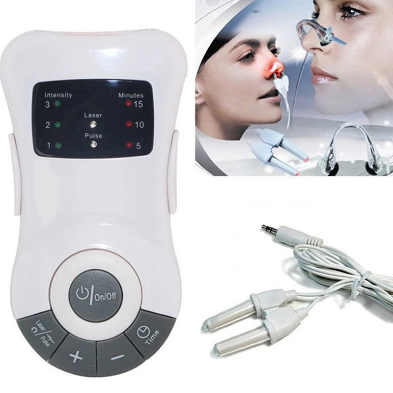 Allergic Rhinitis Laser Treatment Machine Nose Low frequency Clip Laser
