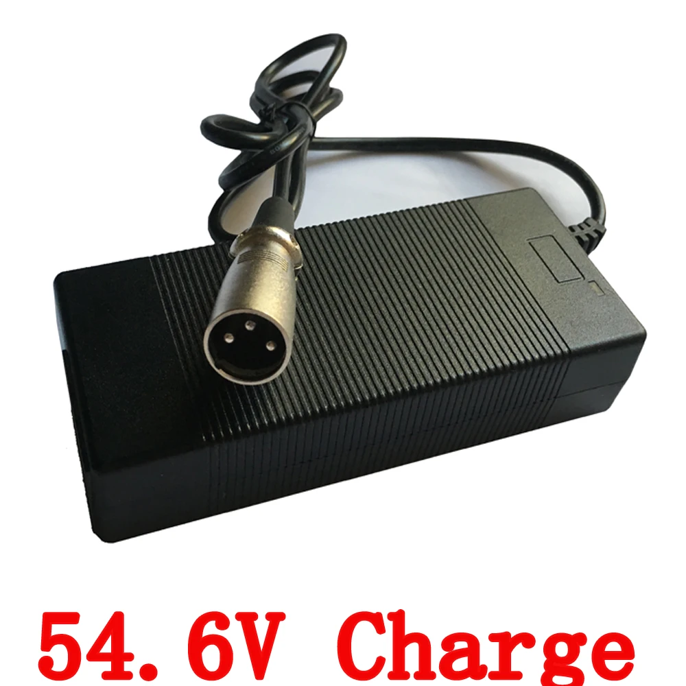 

54.6V 2A Li-ion lithium Battery charger with DC head for 48V Lithium Li-ion e bike e bicycle electric battery with fan