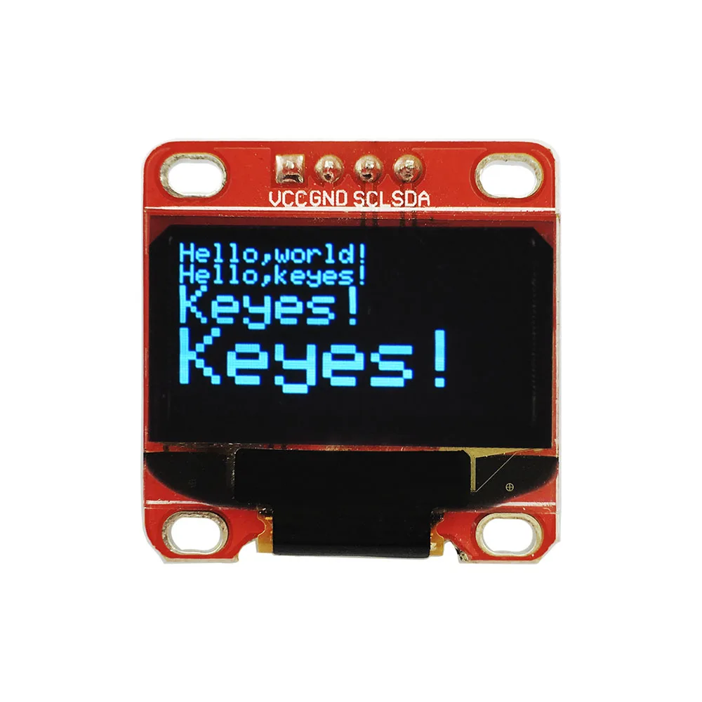 

0.96 inch OLED module SSD1306 OLED screen IIC and I2C communication yellow- blue sreen compatible with arduino