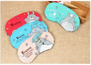 

Cartoon Totoro Facial Expression Hot/Cold/Ice Compress Sleepshade Eye Mask Travel Cover Eyepatch Rest Blindfolds / by dhl 500pcs