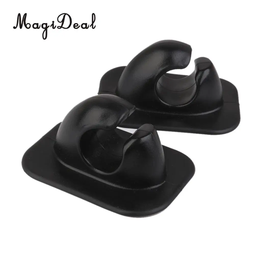 

MagiDeal 2pcs Durable Oar Holder Patch Paddle Hook Clip For Inflatable Boat Dinghy Kayak Accessory