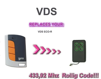 

new for VDS ECO-R rolling code telecommande clone
