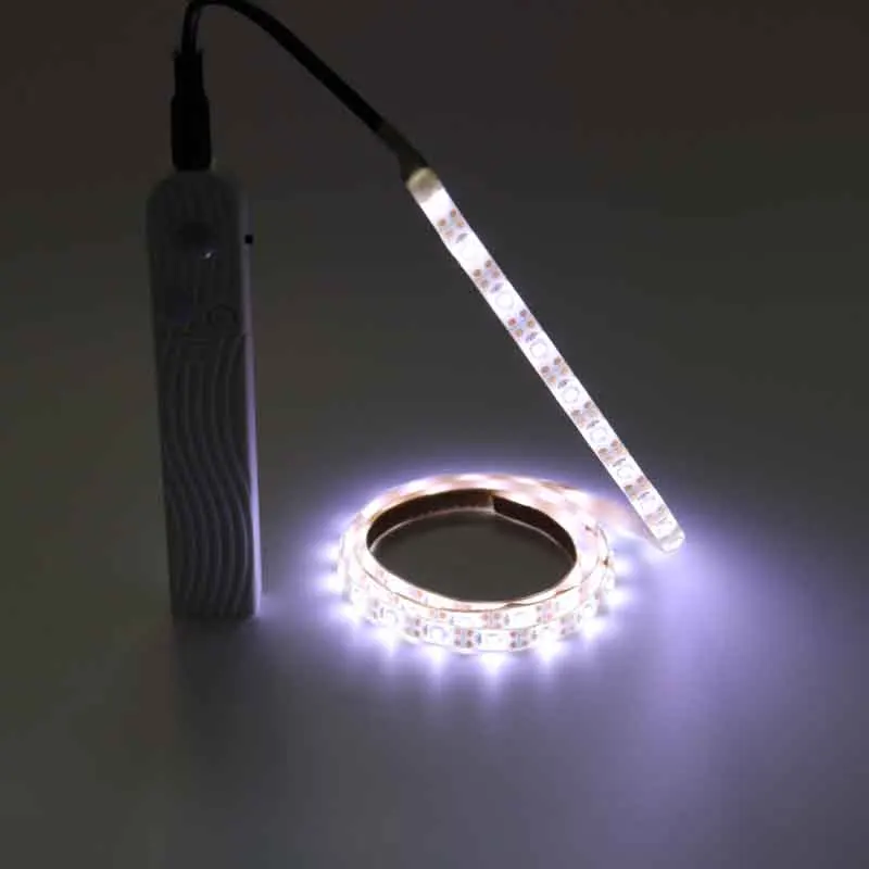 Светодиодная ленсветильник SMD 2835 с пассивным ИК датчиком движения 5 в постоянного