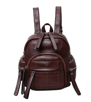 

Fashion newest women girl cute pu leather backpack simple campus student school bag backpack leisure style ddfd2566