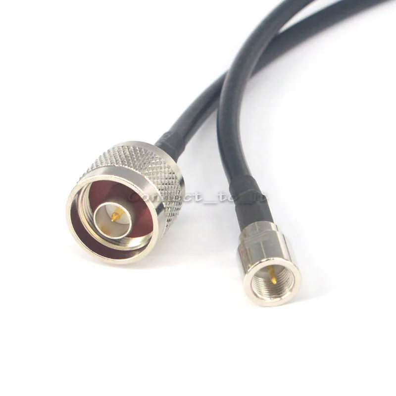 RF коаксиальный кабель N штекер к FME адаптер удлинитель RG58 1.6FT 50 см|connector plug|connector cable