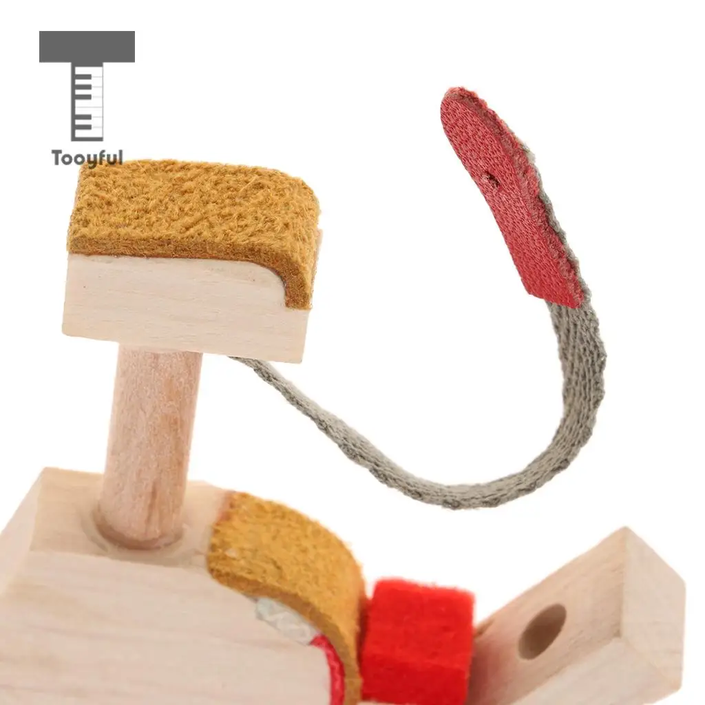 Tooyful Durable DIY Wooden Piano Hammer Butt Plate Flange Upright/Vertical Piano Replacement Parts for Pianist