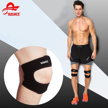 

Aolikes Elastic Patella Support Adjustable Knee Sliders Band Protector Volleyball Kneecap Sports Safety rodilla pads