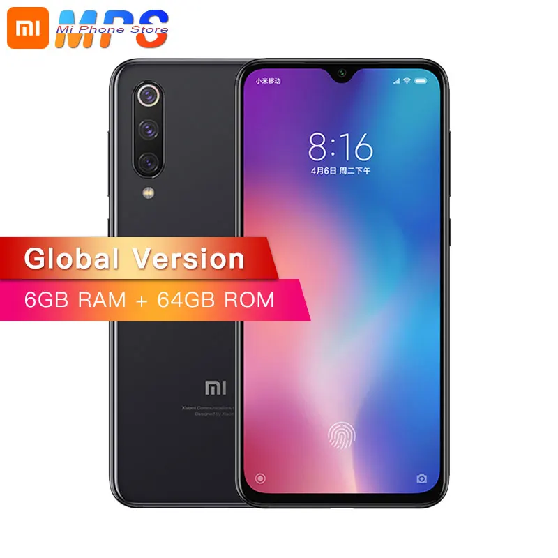 

Global Version Xiaomi Mi 9 SE 6GB 64GB Mi9 SE Smartphone Snapdragon 712Octa Core 5.97" 48MP Triple Camera Fingerprint