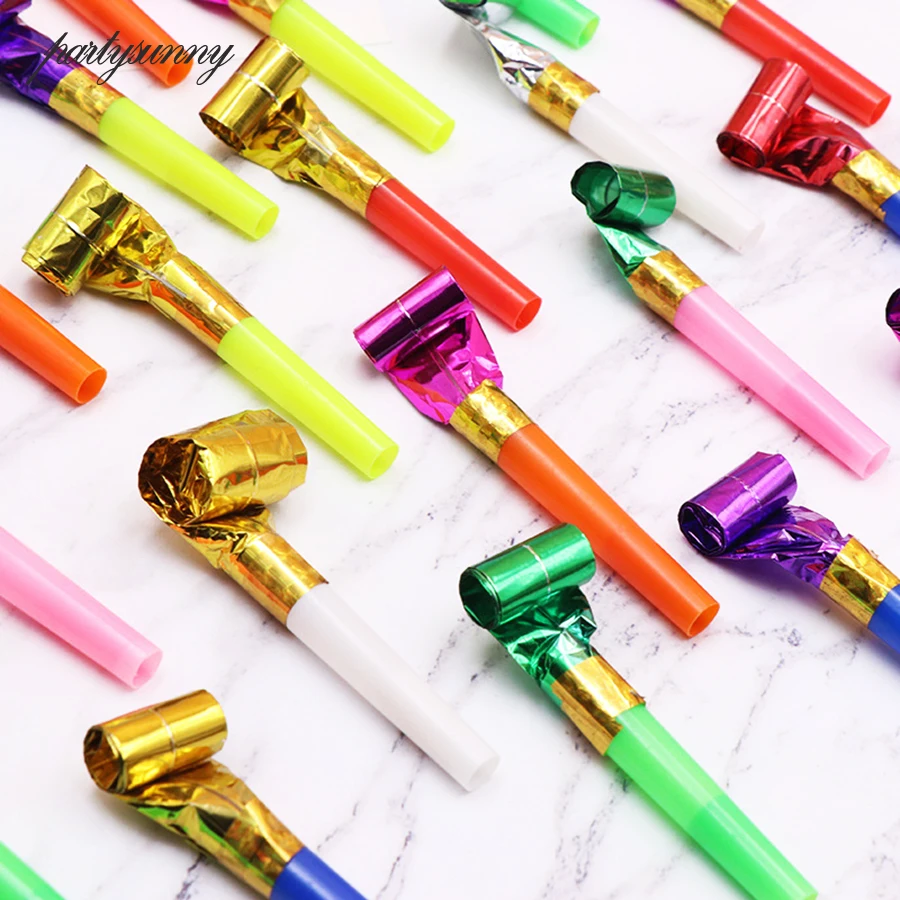 

50pcs Plastic Whistle Party Toys Children Sports Football Party Supplies Noise Maker Whistle Toy for Kids Birthday Party Favors