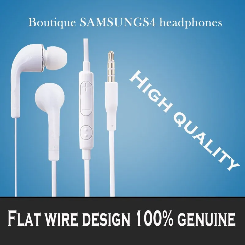 

Free shipping Brand new 3.5mm Stereo Headsets Bass Sound Subwoofer Earphones Headphones With Volume&Mic for Samsung Galaxy Note