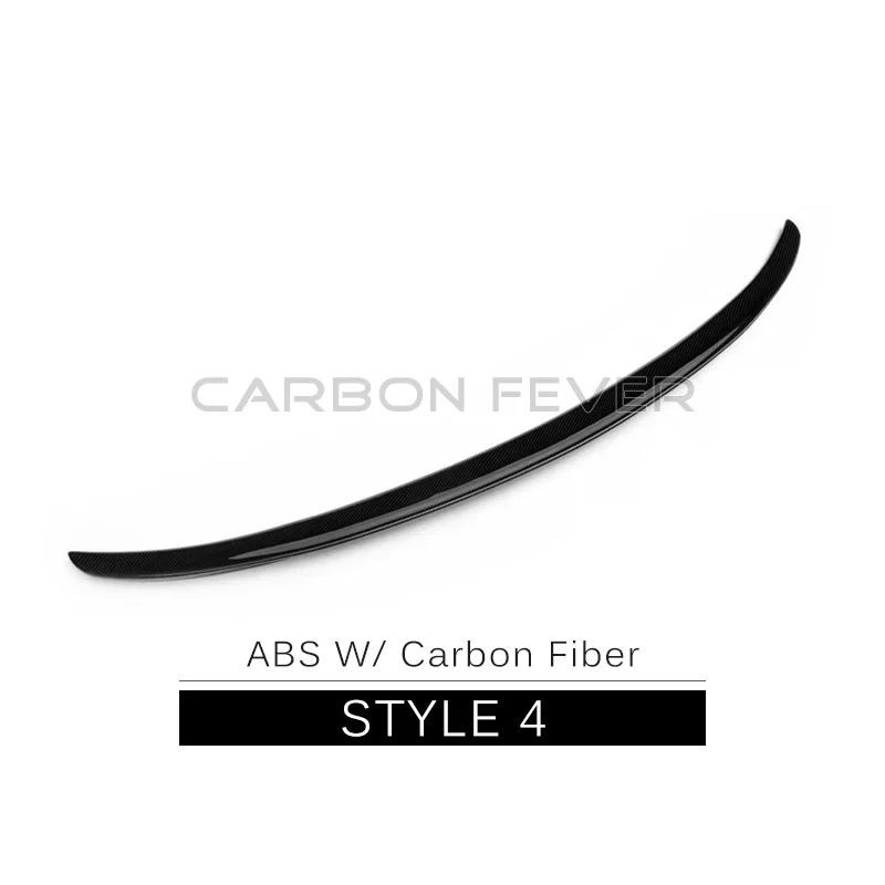 F10 карбоновое волокно задний спойлер крыло для BMW 5 серии F10 M5 2010- салон - Цвет: P style