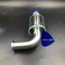 1.5in.(Диаметр 50,5 мм) прикреплен 2.2bar Давление предохранительный клапан SS304 Нержавеющая сталь Tri Зажим Spunding клапан