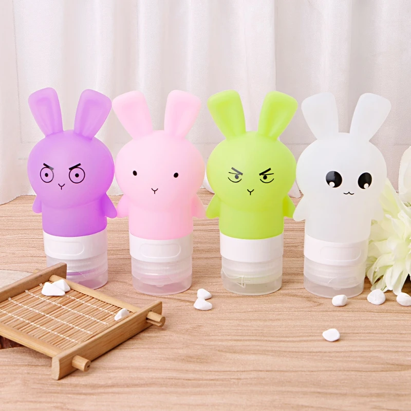 

75ml Silicone Portable Empty Squeeze Travel Bottle For Shampoo/Lotion/Aftershave Pro
