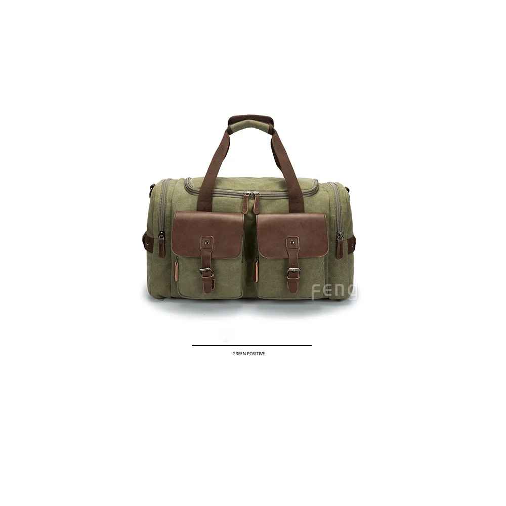 Mealivos мягкие холщовые мужские дорожные сумки для переноски багажа Мужская Сумка вместительная сумка для путешествий выходные сумки Высокая емкость дропшиппинг - Цвет: Зеленый