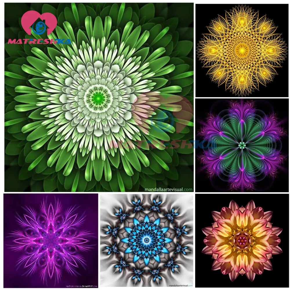 

Mandala Diamond embroidery 5d diamond painting full drill Diamond mosaic handicraft Pictures crystals Diamond pictures diy kits