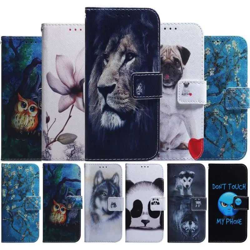 

Retro Funda Flip Case For Xiaomi Redmi Note 6 Pro 7 Go Note6 Note7 Coque Wallet Stand Cover For Samsung j520 j720 Phone Bag D26F