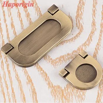 

2x Kitchen Cabinet Drawer Concealed Handles Furniture Door Knobs Wardrobe Stealth Handle Cupboard Closet Dresser Pulls Shoes Box