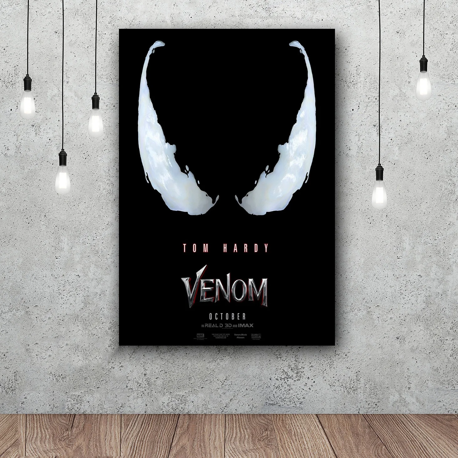 Venom Art Шелковый плакат домашний декор 12x18 24x36 дюймов | Дом и сад