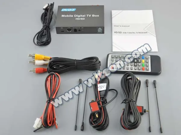WITSON CAR DVB T BOX (MPEG 4/H.264/AVC)|car dvb-t|dvb-t cardvb-t box car |