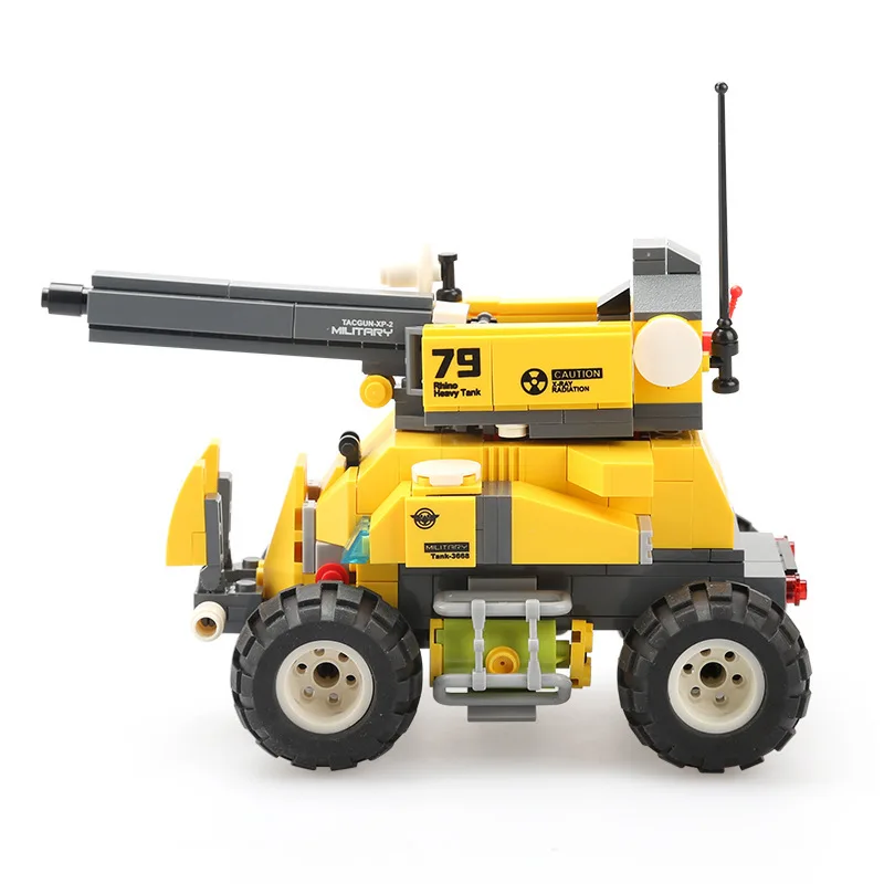 wange building blocks heavy Tank 3668-3