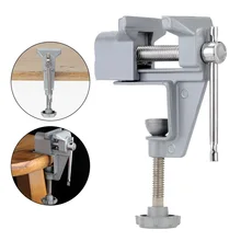 Станок из алюминиевого сплава, скамья, винтовая тиска, мини-стол, тиски, зажимной винт, тиски для рукоделия, прессформа, фиксированный инструмент для ремонта 30 мм