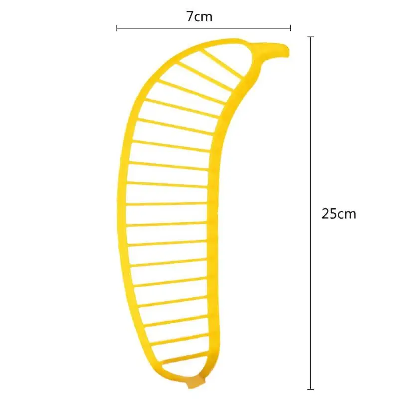 1 шт. пластиковый слайсер для бананов, резак для фруктов, овощей, инструменты, сделай сам, для салата, фруктовый резак, нож, слайсер, кухонная утварь, инструменты