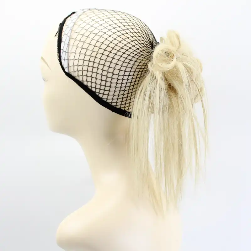 Joy Beauty 3color Natural Straight Synthetic Hair Buns 10inch High