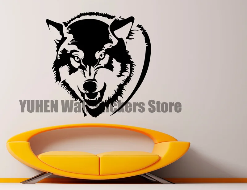 Wolf Wall Stickers Animal Vinyl Decals Personality Decoration