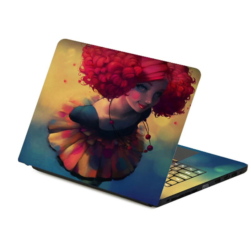 Latest ! 2017 Laptop Sticker Protective PVC Skins Protective ABC Sides+Keys+Key Interstice Stickers For lenovo U510 Case