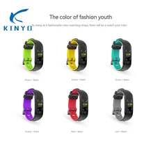 Цвет экран G16 Смарт Поддержка Мониторинг частоты сердечных сокращений смарт-браслет IP67 Водонепроницаемый Фитнес браслет pk mi band 3