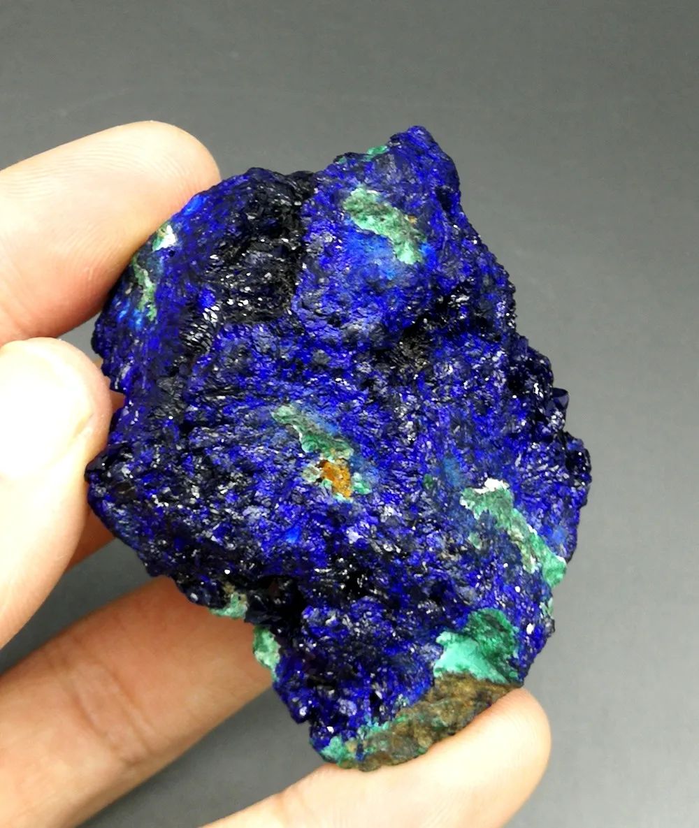108g Natural stone and crystal azurite / malachite symbiotic mineral