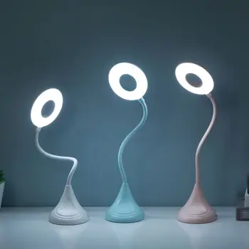 

New Household Practical LED Leaning Light Protect Eye Multi-function USB Recharging Treasure Mobile phone Bracket Lamp