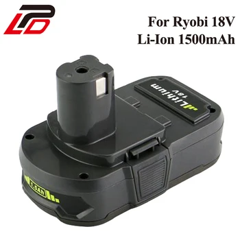 

New For Ryobi Brand 18V 1.5Ah P108 RB18L40 Li-ion Electric drill Rechargeable Battery Pack Power Tool Battery