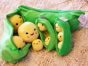pea pod stuffed animal
