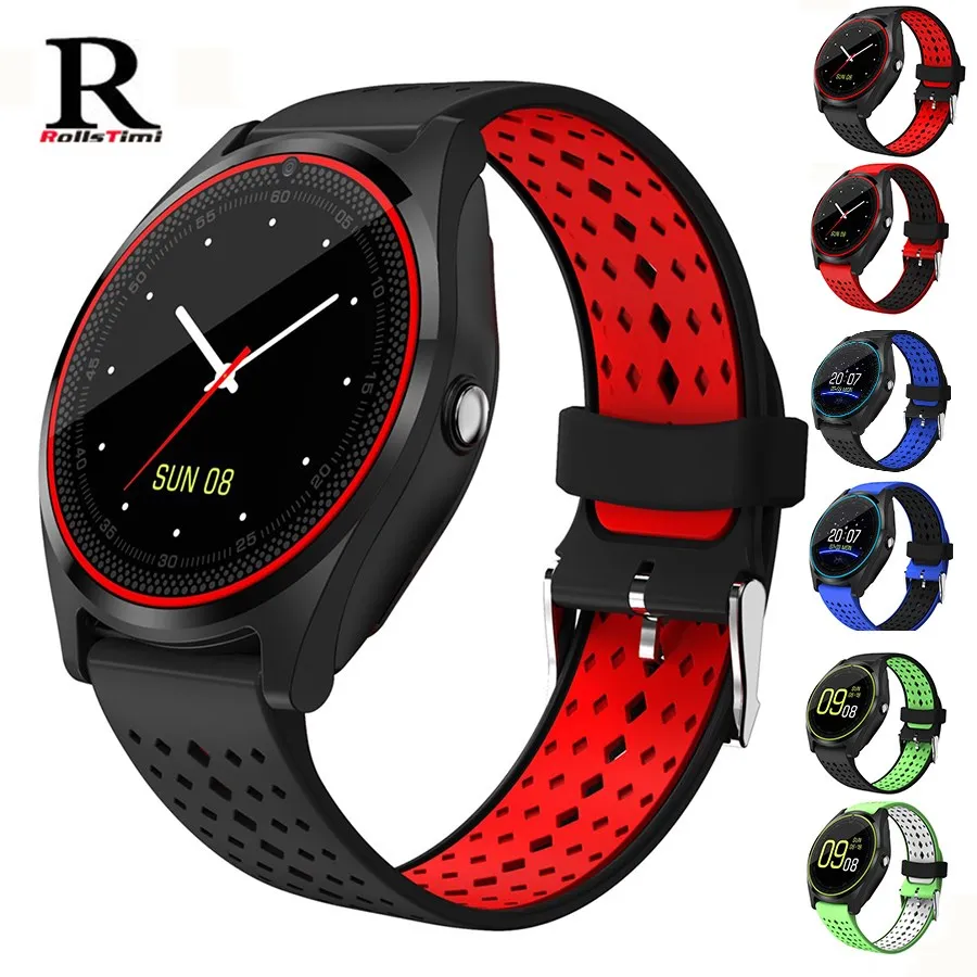 

RollsTimi Smart Watch Phone Android Support SIM Card Wrist Smartwatch Sport Digital Men Watches Wearable Devices For Men Women