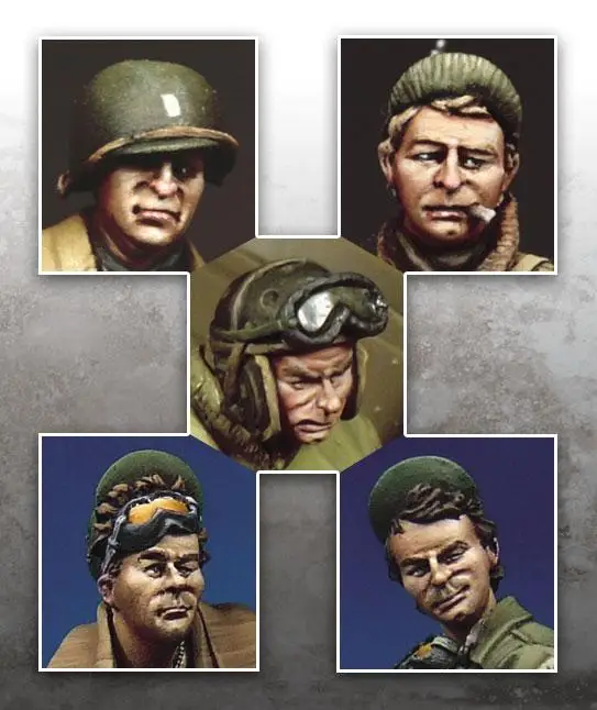 

1/35 Resin Figure Model Kits U.S. G.I. Headset Unassembled unpainted