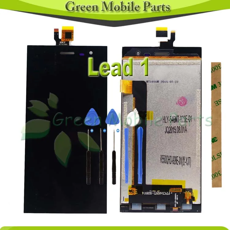 

LCD Display For LEAGOO Lead 1 1i LCD Display Digitizer Assembly With 3M Sticker Free Tools