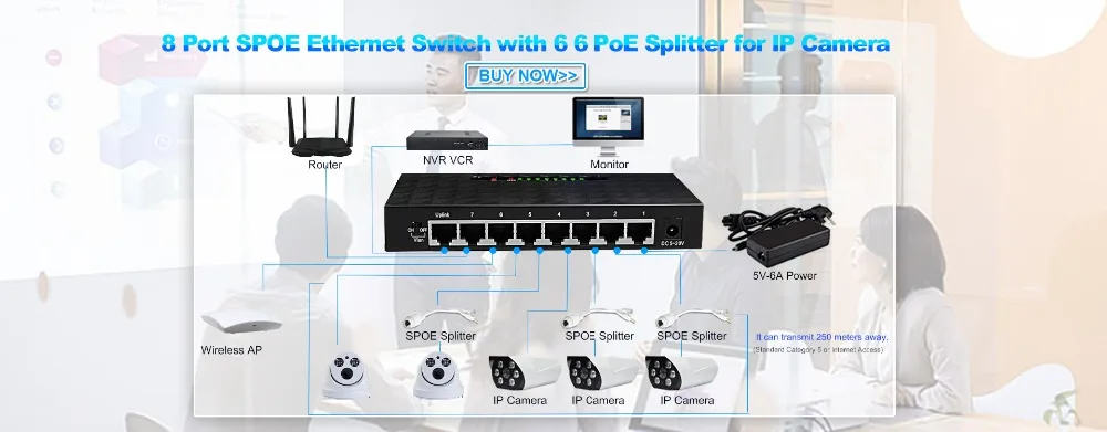 8 Spoe Switch without price